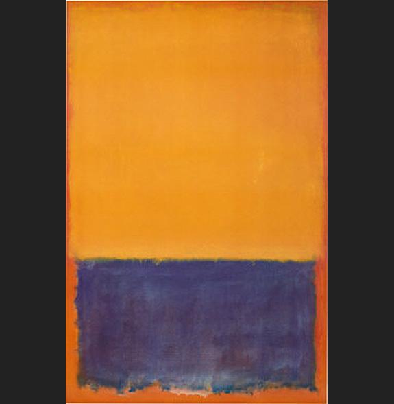 Yellow and Blue painting - Mark Rothko Yellow and Blue art painting